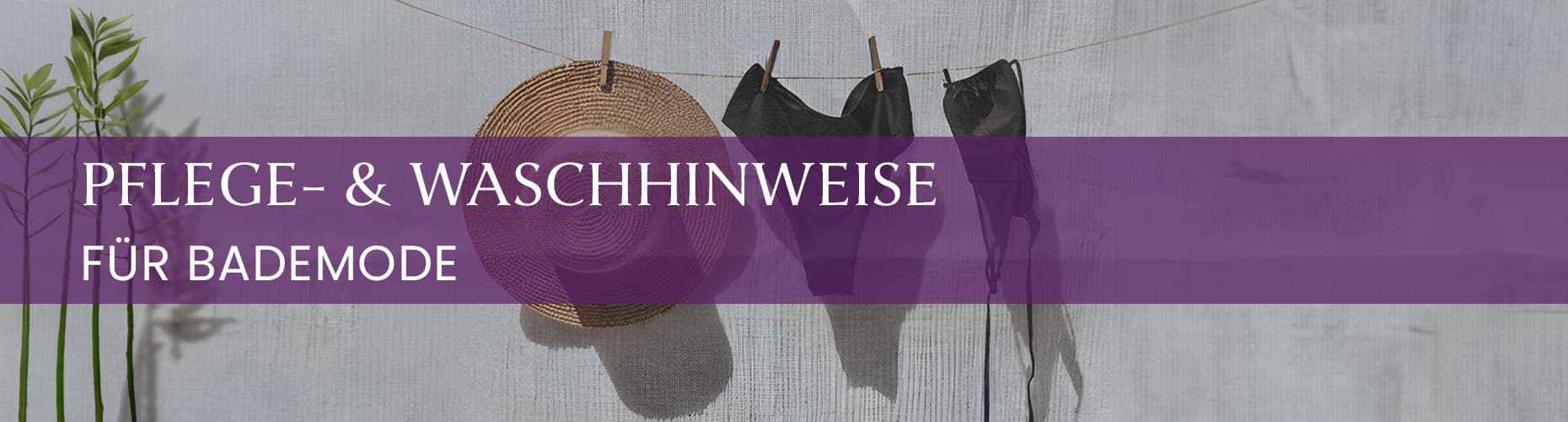 Pflege- und Waschhinweise